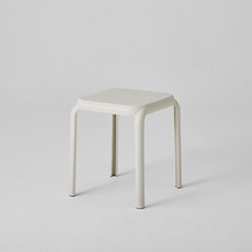 한샘 PP 스퀘어 스툴 L, 아이보리, 2개