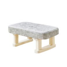 아미고 원목 미니스툴, 빈티지그레이