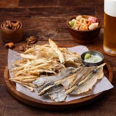 해맑은푸드 손질 고든통상 먹태 채 + 껍질, 1개, 70g