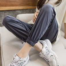 打造日常居家風格 產後孕婦束口褲