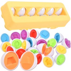 FITTING EGGS 雞蛋形狀配對益智玩具, 圖表, 1組