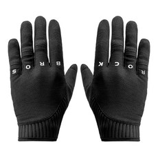 Rock Bros Ridebro 戶外智能手機觸控自行車手套 S777BK, 黑色