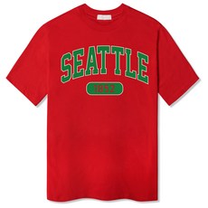 일루소 남성용 시애틀 1852 스탠다드 면 반팔 티셔츠