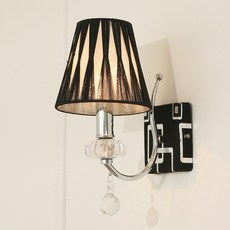 Saetbyeol House Yuka 1等壁燈, 黑色的