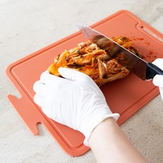 가쯔 모던 프레쉬 실리콘 도마, 만다린오렌지, 1개