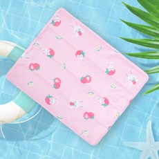 반려동물 지앤와이 방수 아이스 젤 쿨매트 사각, 딸기, 1개