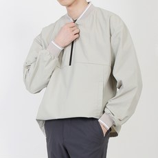 마인플로우 남성용 PT 시보리 반집업 골프 바람막이