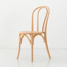 마켓비 CESBON D형 원목의자, 내추럴, 1개