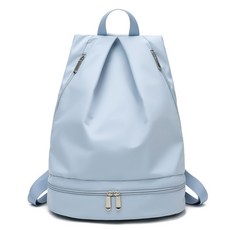 스포츠 슈즈 파우치 백팩, 블루, 1개