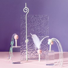 틸릿 멀티 3in1 낚시봉 세트 천사, 그린, 1세트