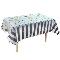 Market Pio家庭派對畢業式一次性桌布 款式2, 1件, 4個
