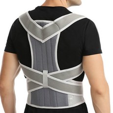 日常姿態繞肩輔助帶 灰色, 1個