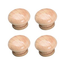 핫데이썸 다용도 원목 손잡이, 타입1, 4개