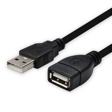 디옵텍 USB 2 JUSTLINK 연장케이블 블랙 U2AF30, 1개, 3m
