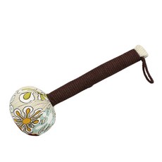 台灣 AGAPE 職人手作艾草棰棰棒,棕色,30公分,草本舒壓,手工肩頸按摩, 1支