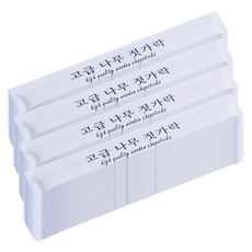 백양목 인쇄 고급 나무젓가락, 1개입, 3000개