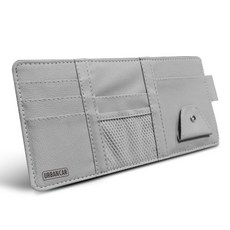 URBAN CAR 車用遮陽板卡片多功能收納夾, 1個