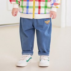 mollimelli 兒童 Little Mungi 單褶青年布長褲