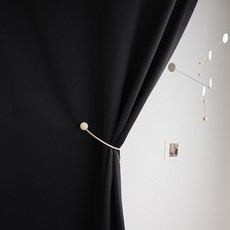 MAISONTEXTILE Easy Fit 防焰雙面遮光穿桿式門簾