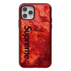 JUST4YOU 슈프림 오픈카드 휴대폰 케이스