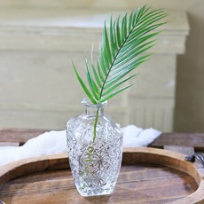 優雅復古蕾絲方形雪花花瓶, 單一顏色