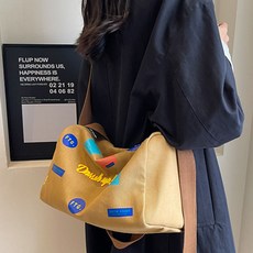 소리달 여성용 네세도 지퍼 끈조절 대용량 크로스백