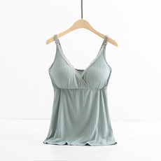 아옴 라이닝 골지라인 수유 캐미솔