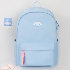 Sanrio 三麗鷗 兒童款大耳狗簡約後揹包, 天藍色