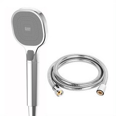 American Standard Smart水量調節手持蓮蓬頭+黃銅不鏽鋼淋浴軟管 1.5m, 混色, 1組