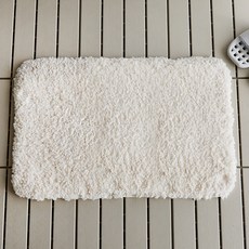 SEE Clean Bath 浴室腳踏墊 70 x 45 cm, 白色, 1個