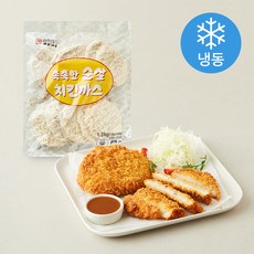 야미푸드 촉촉한 순살 치킨가스 10개입 (냉동), 1.3kg, 1개