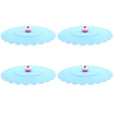 LeBENKUCHEN 矽膠冷蓋支架 4p, 蛋糕藍