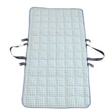 양면 낮잠 에어매쉬 패드, 체크 민트