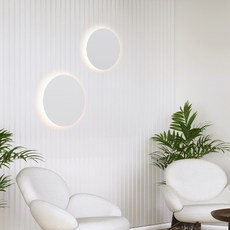 Meliving DS Korr 圓形壁燈 感應燈 LED5W 200 觸控 低頻閃, 白色 + 三色變換