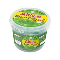 이지피아 아키우네 폼클레이, 초록, 500g, 1개