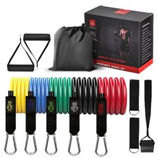 Entem 優質拉力繩套組 100LB, 混色