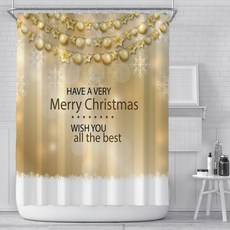 北歐風浴簾 L67 4型+窗簾掛勾 12入, 1組