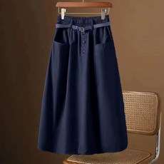 Chichills Miren 三扣鬆緊帶高腰裙 12069