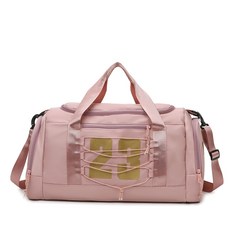 Unlines 旅行健身瑜伽斜背包, 粉紅色