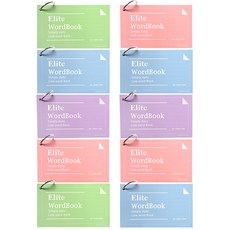 ELITE 環狀單字卡 65張, 隨機出貨, 10個