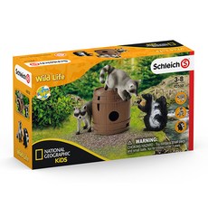 슐라이히 너구리와 스컹크 열매놀이 세트 SL42532, 1세트