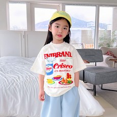 아도르베베 아동용 크리스코 반팔티