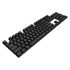 Corsair DOUBLE SHOT PRO PBT 韓語鍵帽, 黑色, 單品