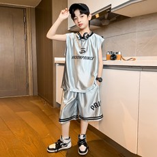 스타빈 남아용 레터링 루즈스포티 상하복 세트