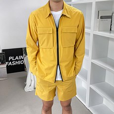 Mantime 尼龍雙向防風夾克