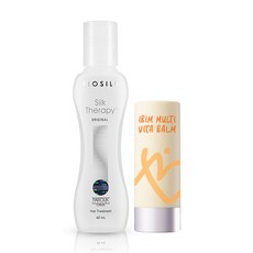 BIOSILK Silk Therapy 絲洛比 護髮精華 150ml+維他命保濕霜組, 1組