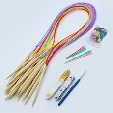 木質輪針+配件組, 1套