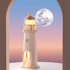 레나에너지 보름달 등대 무드등