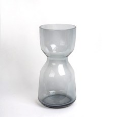 沙漏玻璃花瓶, 灰色
