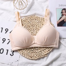 羅紋蕾絲哺乳內衣